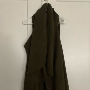 Forest Green Sleeveless Sweater